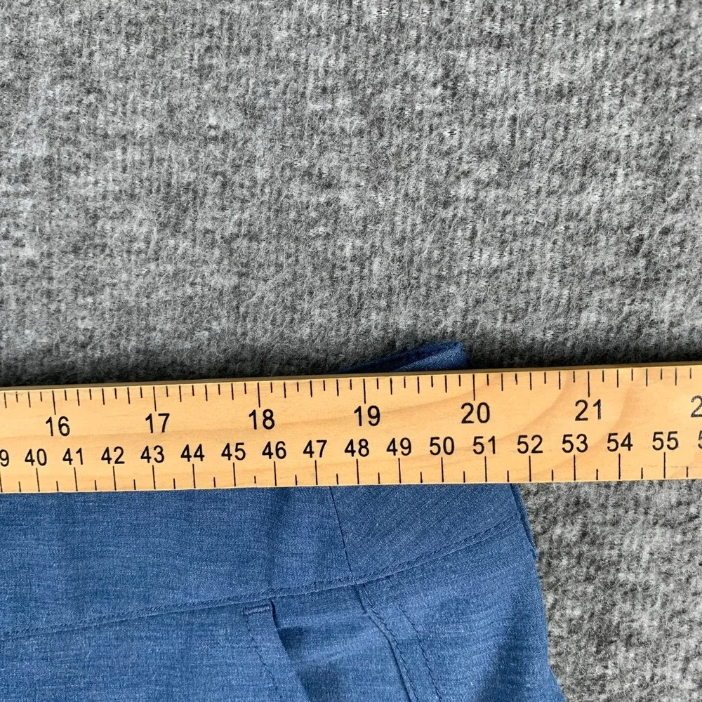 Faherty All Day Shorts Men 38x7 Preppy Belt Loop Navy Blue Coastal Beach NEW